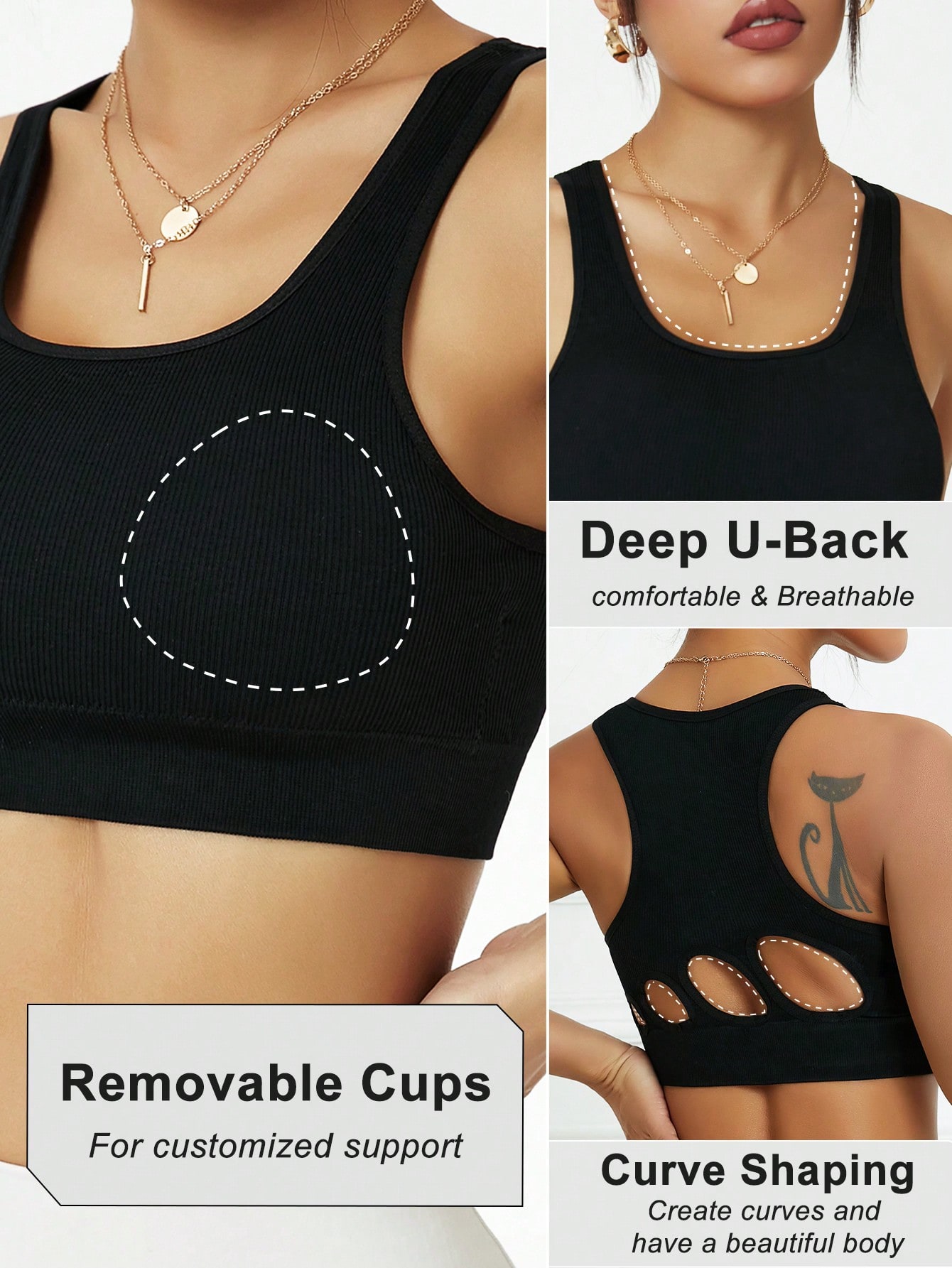Dames Geribbelde Naadloze Spor - Seamless Ribbed Workout Tank Top recensie en prijs