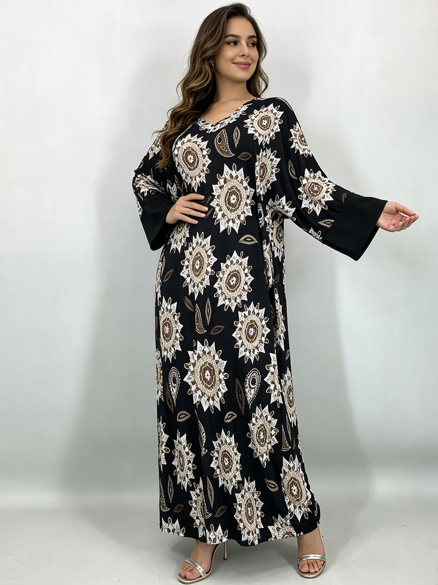 Plus size maxi jurk voor dames - Boho Summer Beach Maxi Dress recensie en prijs