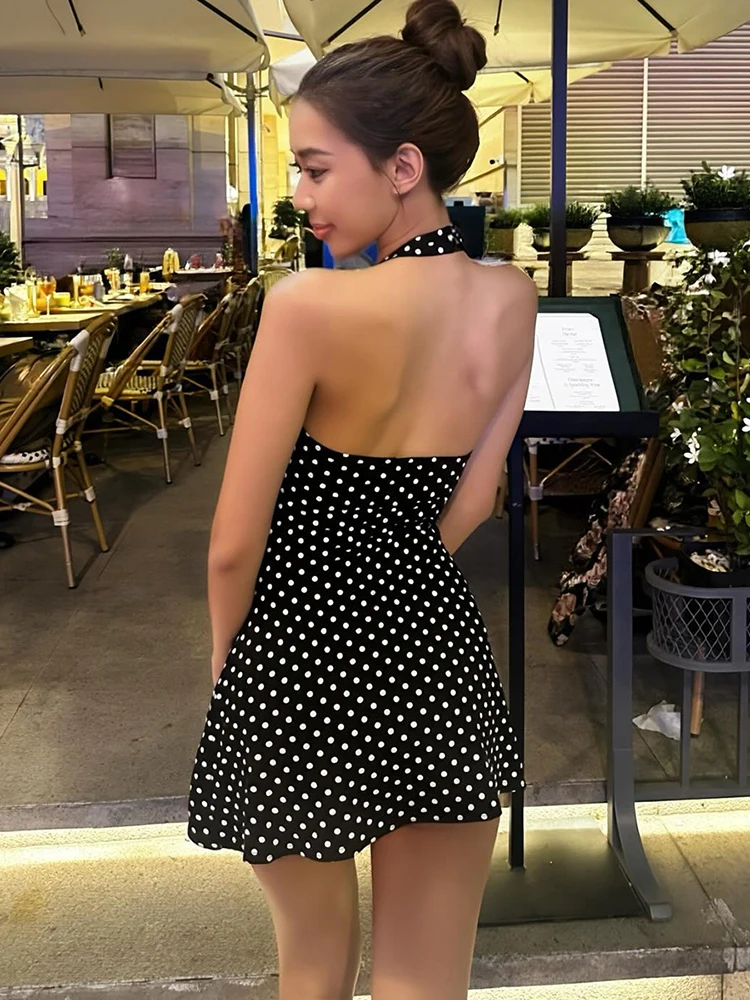 FDEY Trend Sexy Backless Jurk  - Y2K Backless Halter Mini Dress recensie en prijs