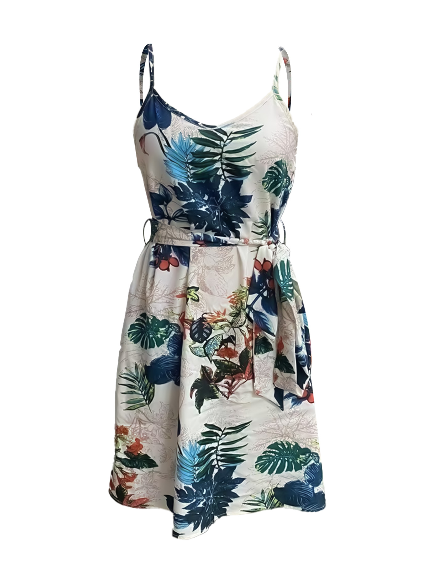 Een damesjurk met riem in Bohe - French Vintage Floral Midi Dress recensie en prijs